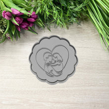 Kép betöltése a galériamegjelenítőbe: Apa - Lánya Sütikiszúró - Apák napja - Süthet3d