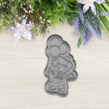 Kép betöltése a galériamegjelenítőbe: Bohóc Lufikkal - Farsangi Sütikiszúró - Süthet3d