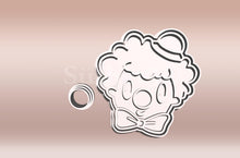 Kép betöltése a galériamegjelenítőbe: Bohóc Orral #1 - Farsangi Sütikiszúró - Süthet3d