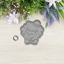 Kép betöltése a galériamegjelenítőbe: Bohóc Orral #1 - Farsangi Sütikiszúró - Süthet3d