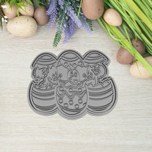 Încărcați o imagine în vizualizatorul galeriei: Csibék Tojásból Sütikiszúró - Húsvéti - Süthet3d