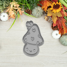 Kép betöltése a galériamegjelenítőbe: Cuki Gomba #1 Sütikiszúró - Ősz - Süthet3d