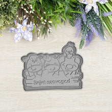 Încărcați o imagine în vizualizatorul galeriei: Egyedi Állatos Sütikiszúró Saját Szöveggel - Süthet3d
