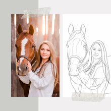 Kép betöltése a galériamegjelenítőbe: Egyedi Rajz Saját Kép Alapján - Süthet3d