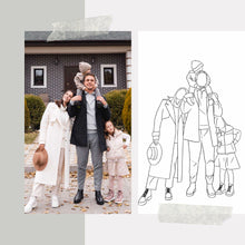 Kép betöltése a galériamegjelenítőbe: Egyedi Rajz Saját Kép Alapján - Süthet3d