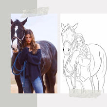 Kép betöltése a galériamegjelenítőbe: Egyedi Rajz Saját Kép Alapján - Süthet3d