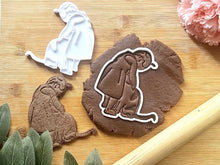 Kép betöltése a galériamegjelenítőbe: Egyedi Sütikiszúró Saját Fénykép Alapján 1 Emberről+ 1 Kiskedvencről - Süthet3d