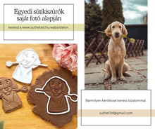 Kép betöltése a galériamegjelenítőbe: Egyedi Sütikiszúró Saját Fénykép Alapján 1 Kiskedvencről - Süthet3d