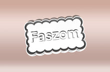 Încărcați o imagine în vizualizatorul galeriei: "F@szom" Feliratos Sütikiszúró - Trágár szöveg - Süthet3d