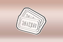 Kép betöltése a galériamegjelenítőbe: Farsangi Jegyek - Farsangi Sütikiszúró - Süthet3d