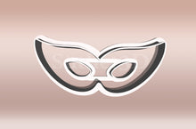 Kép betöltése a galériamegjelenítőbe: Farsangi Maszk Sütikiszúró #3 - Süthet3d