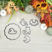 Încărcați o imagine în vizualizatorul galeriei: Halloween Linzer MINI Sütikiszúró Szett (6 részes) - Süthet3d