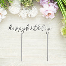 Încărcați o imagine în vizualizatorul galeriei: Happy Birthday2 Tortabeszúró / Cupcake Díszítő - Süthet3d