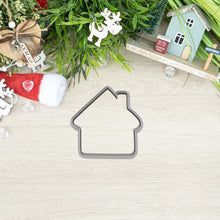 Încărcați o imagine în vizualizatorul galeriei: Házikó Karácsonyi Linzer Körvonal Kiszúró - Süthet3d