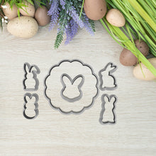Încărcați o imagine în vizualizatorul galeriei: Húsvéti Csak Nyuszi Linzer Kiszúró Szett - Süthet3d
