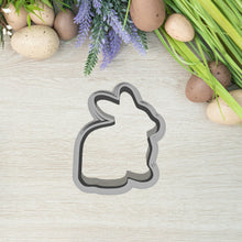 Kép betöltése a galériamegjelenítőbe: Húsvéti nyuszi #2 Linzer Körvonal Kiszúró - Süthet3d