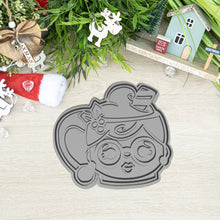 Kép betöltése a galériamegjelenítőbe: Kakaós Bögre Mikulás Néni Karácsonyi Sütikiszúró - Süthet3d