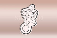 Kép betöltése a galériamegjelenítőbe: Majom Labdán - Farsangi Sütikiszúró - Süthet3d