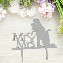 Încărcați o imagine în vizualizatorul galeriei: Mr & Mrs2 Tortabeszúró / Cupcake Díszítő - Süthet3d