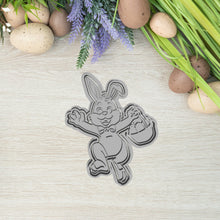 Kép betöltése a galériamegjelenítőbe: Nyuszi Kosárral Sütikiszúró - Húsvéti - Süthet3d