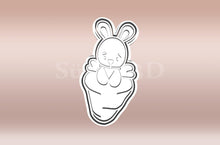 Încărcați o imagine în vizualizatorul galeriei: Nyuszi Répában Húsvéti Sütikiszúró - Süthet3d