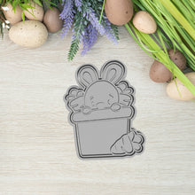 Încărcați o imagine în vizualizatorul galeriei: Nyuszi Répacserépben Húsvéti Sütikiszúró - Süthet3d