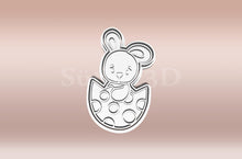 Kép betöltése a galériamegjelenítőbe: Nyuszi Tojásban Húsvéti Sütikiszúró - Süthet3d