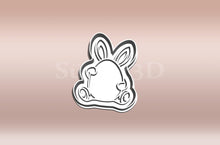 Încărcați o imagine în vizualizatorul galeriei: Nyuszifüles Tojás Húsvéti Sütikiszúró - Süthet3d