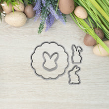 Încărcați o imagine în vizualizatorul galeriei: Nyuszis Linzer Kiszúró Szett - Süthet3d