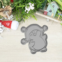 Kép betöltése a galériamegjelenítőbe: Pingvin Sapkával Sütikiszúró - Karácsony - Süthet3d