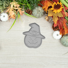 Kép betöltése a galériamegjelenítőbe: Tök Kalapba Sütikiszúró - Halloween - Süthet3d