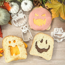 Kép betöltése a galériamegjelenítőbe: Tök lámpás 7 - Kenyér Mintázó Kiszúró - Süthet3d