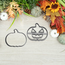 Kép betöltése a galériamegjelenítőbe: Tök Linzer Sütikiszúró Szett - Halloween - Süthet3d