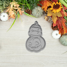 Încărcați o imagine în vizualizatorul galeriei: Tökben Ülő Dínó Halloween Sütikiszúró #2 - Süthet3d