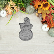 Kép betöltése a galériamegjelenítőbe: Tökön Ülő Cica #1 Sütikiszúró - Halloween - Süthet3d