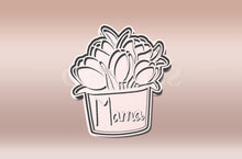 Încărcați o imagine în vizualizatorul galeriei: Tulipán Csokor Mama Sütikiszúró - Anyák napja - Süthet3d