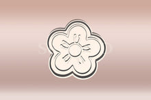 Kép betöltése a galériamegjelenítőbe: 5 Szirmú Virág Sütikiszúró - Tavaszi - Süthet3d