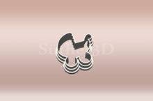 Kép betöltése a galériamegjelenítőbe: Babaváró / babakocsi - Linzer Közép Kiszúró - Süthet3d