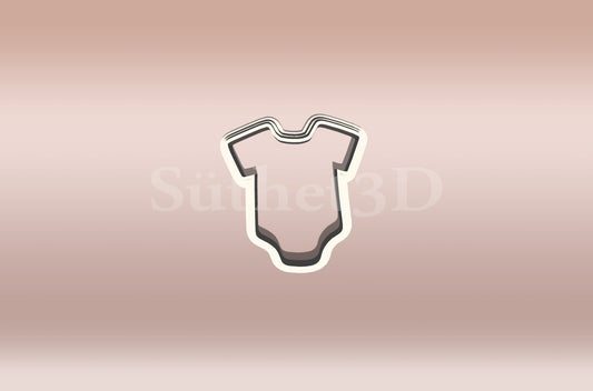 Babaváró / baby body - Linzer Közép Kiszúró - Süthet3d