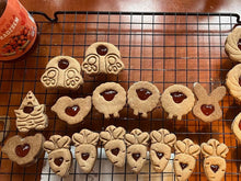 Încărcați o imagine în vizualizatorul galeriei: Bárány Linzer Sütikiszúró Szett - Húsvét - Süthet3d