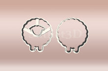 Încărcați o imagine în vizualizatorul galeriei: Bárány Linzer Sütikiszúró Szett - Húsvét - Süthet3d