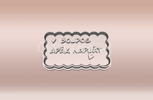 Încărcați o imagine în vizualizatorul galeriei: Boldog apák napját Sütikiszúró - Apák napja - Süthet3d