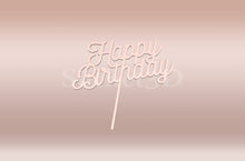 Încărcați o imagine în vizualizatorul galeriei: Boldog Szülinapot #5 Tortabeszúró / Cupcake Díszítő - Süthet3d