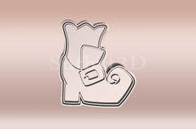 Kép betöltése a galériamegjelenítőbe: Boszi Cipő Sütikiszúró - Halloween - Süthet3d