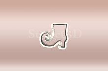 Încărcați o imagine în vizualizatorul galeriei: Boszorkány csizma - Halloween Linzer Közép Kiszúró - Süthet3d