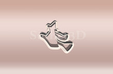 Kép betöltése a galériamegjelenítőbe: Boszorkány - Halloween Linzer Közép Kiszúró - Süthet3d