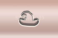 Încărcați o imagine în vizualizatorul galeriei: Boszorkány kalap - Halloween Linzer Közép Kiszúró - Süthet3d