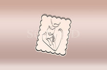 Kép betöltése a galériamegjelenítőbe: Cica szerelem Sütikiszúró - Süthet3d