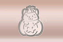 Kép betöltése a galériamegjelenítőbe: Cica Tökben Sütikiszúró - Halloween - Süthet3d