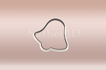 Încărcați o imagine în vizualizatorul galeriei: Csengő Karácsonyi Linzer Körvonal Kiszúró - Süthet3d